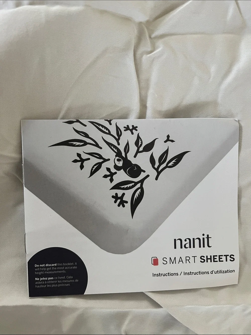 Brand new never used Nanit smart sheet